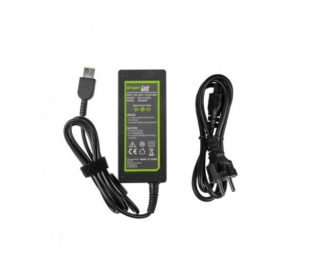 Green Cell Zasilacz do Lenovo 65W (3.25A, Slim Tip) - 514084 - zdjęcie 2
